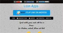 Desktop Screenshot of loonapps.com